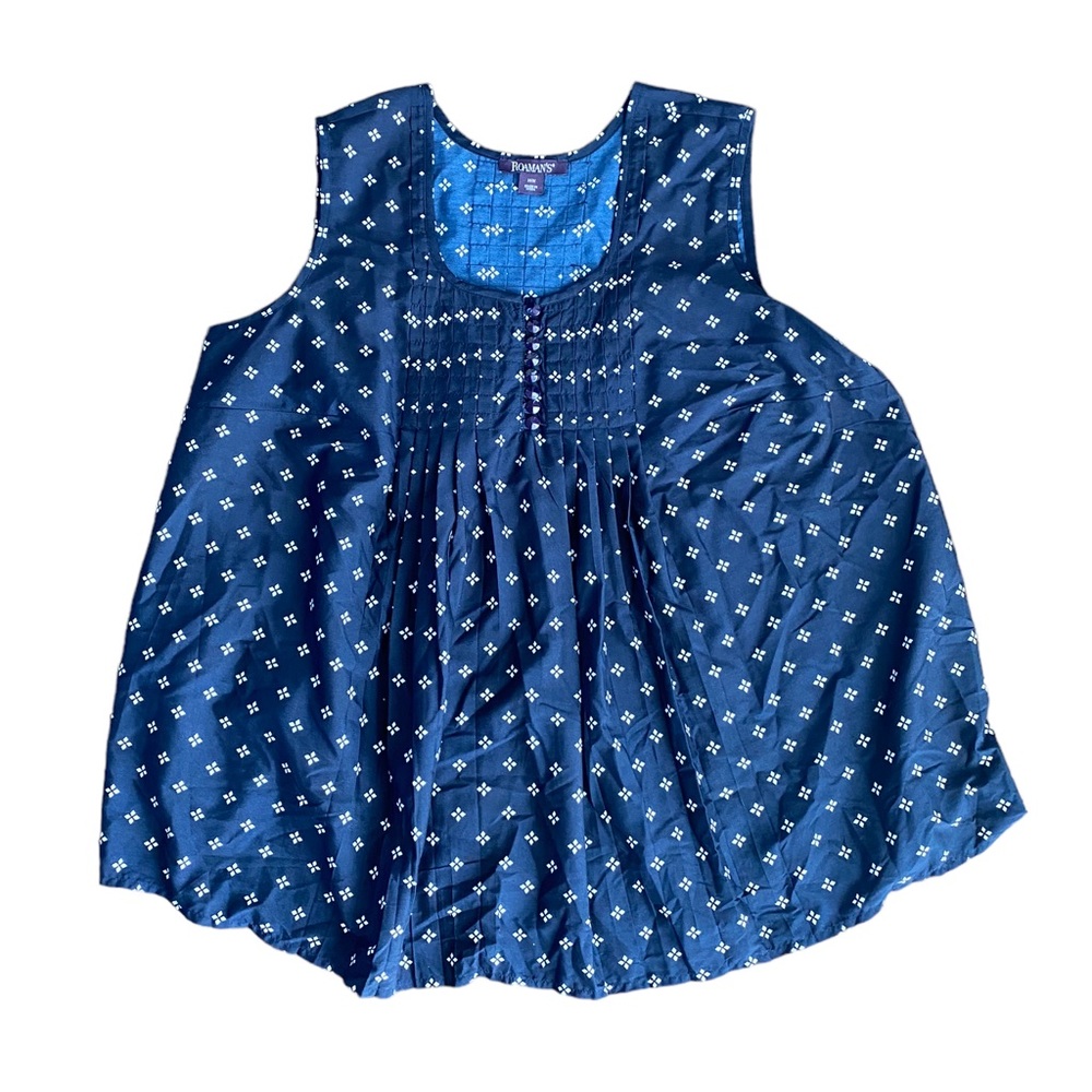 Roaman’sSleeveless Top Size 16W